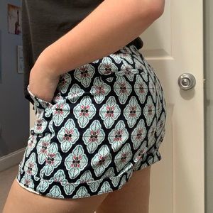 Crown & Ivy Pattern Shorts